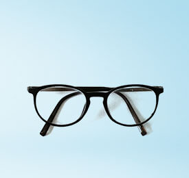 عینک مطالعه بیضی شکل