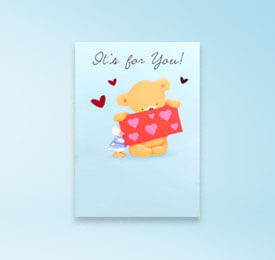 کارت دست ساز روز ولنتاین